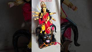 Durga Puja  Durga ji ki murti banane ka tarika  Durga Mata making 2024 Shorts [upl. by Neetsuj]