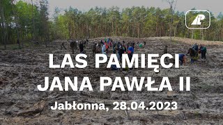 Las Pamięci Jana Pawła II w Jablonnie [upl. by Lillis561]