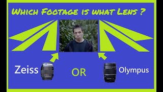 Budget Filmmaking Full Frame vs Micro Four Thirds ZEISS Distagon 35mm F2 vs OLYMPUS Pro 25mm F12 [upl. by Riancho137]