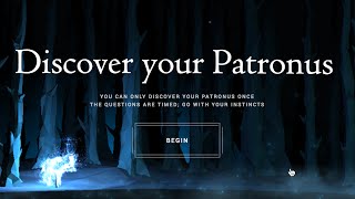 Discovering my PATRONUS  Pottermore NEW FEATURE [upl. by Tatiania]