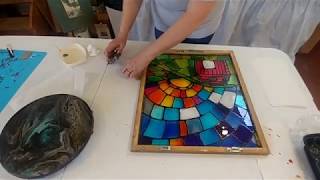 Easy Faux Stained Glass [upl. by Iek]