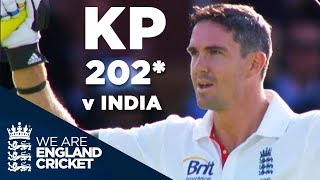 Kevin Pietersen Strikes Imperious 202 at Lords  England v India 2011  Highlights [upl. by Hagai]