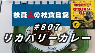 【社食日記】リカバリーカレー【サラメシNo0807】 [upl. by Leanatan]