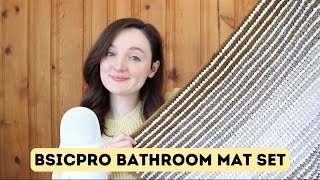 BSIC Pro Bathroom Mat Set Review [upl. by Aicirtel448]