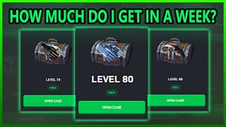 How much do I EARN from LEVEL 80 on CSGORoll Week 1 [upl. by Laryssa]