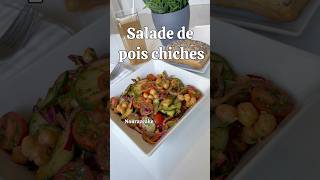 Salade de pois chiches saladideas food recette [upl. by Nananne]