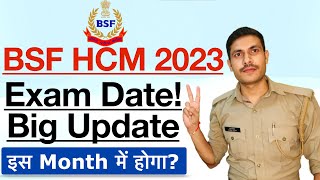 BSF HCM Exam Date 2023  BSF HCM Exam Kab Hoga 2023  BSF HCM Written Exam Admit Card 2023 [upl. by Denbrook]