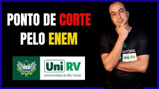 Pontos de corte para medicina via ENEM na UniRV [upl. by Floyd]