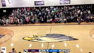 Cincinnati Hills Christian Academy vs St Xavier High School Mens Varsity Basketball [upl. by Ananna]