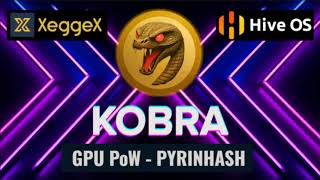 NEW COIN KOBRA KODA  GPU Profit Mining HIVEOS Tutorial  Wallet [upl. by Atnahsa851]