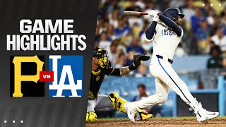 Pirates vs Dodgers Game Highlights 81024  MLB Highlights [upl. by Kanya]