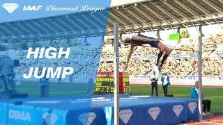 Bohdan Bondarenko jumps 232 for 2nd place in the Mens High Jump  IAAF Diamond League Paris 2017 [upl. by Watson]