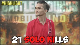 Solo 21 Kills Lekin Enemy Ne Mera Chicken Dinner Chura Liya [upl. by Argyle850]