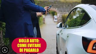 Come evitare di pagare il Bollo auto [upl. by Chally675]