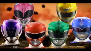 Revamped MMPR Morphing Sequence [upl. by Ynattib]