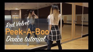 Red Velvet 레드벨벳 피카부 PeekABoo  Lisa Rhee Dance Tutorial [upl. by Feinstein400]