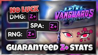 How To Get GUARANTEED Z STATS In Anime Vanguards [upl. by Cavill]