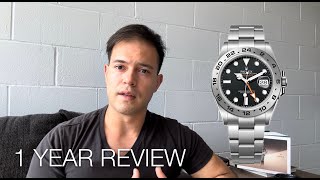 Rolex Explorer II Review  One Year on the Wrist [upl. by Margie]