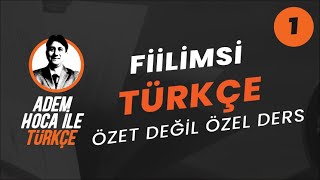 Fiilimsi  İsim Fiil  Ad Eylem KONU ANLATIMI [upl. by Tuck172]