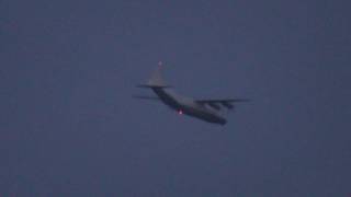 Antonov AN12 inbound to Birmingham over Leamington Spa [upl. by Egidio996]