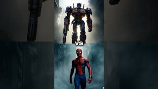 Optimus Prime vs Iron Man Thanos Hulk Spiderman Wonder Woman… spiderman marvel ironman [upl. by Ylelhsa813]