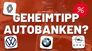 Tagesgeld amp Festgeld Hohe Zinsen bei AUTOBANKEN VW Bank Opel Bank Renault Bank [upl. by Skeie395]