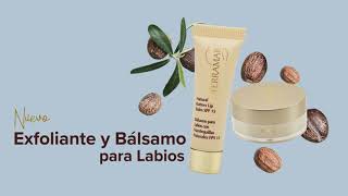 Bálsamo para labios con mantequillas naturales de Terramar [upl. by Juxon]