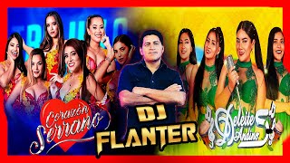 Mix Cumbias PERUANAS BAILABLE 2023  ðŸ’“ðŸ’“ Corazon Serrano amp Deleites Andinos  FLANTER MUSIC AMBATO [upl. by Lise]