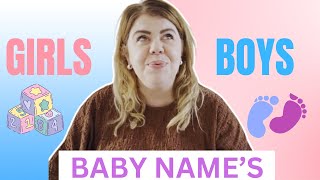 Baby names I love  But will I be using [upl. by Thorndike686]