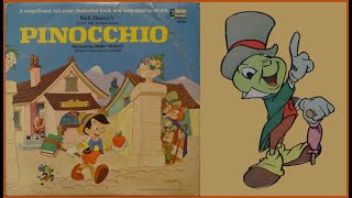 Pinocchio  Narrated by Jiminy Cricket  Vinyl to Video [upl. by Ydnar]