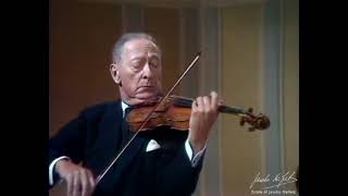 Jascha Heifetz  The Girl with the Flaxen Hair Debussy [upl. by Ataliah]