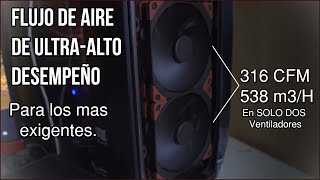 EL FLUJO DE AIRE MÁS EXTREMO Y BRUTAL PARA TU PC Así son los mejores ventiladores  NFA14 IPPC PWM [upl. by Fiore660]