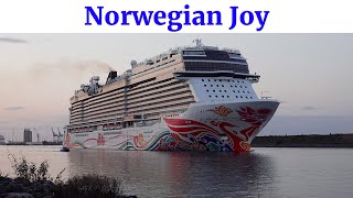 Norwegian Joy Sets Sail for the Panama Canal [upl. by Cathie]