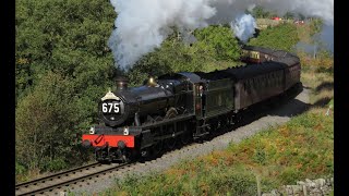 North Yorkshire Moors Railway 2024 Steam Gala  280924 [upl. by Bonis868]