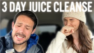 We did a 3 day juice cleanse  Honest Review [upl. by Alyekahs]