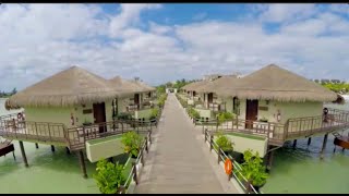 HOTEL PALAFITOS OVERWATER BUNGALOWS RIVIERA MAYA [upl. by Ssidnak404]