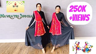 KAMARIYA x CHOGADA x NAGADA SANG Navratri Dance Cover ✨🙏🏻  Dallas Dancers  Ft Sudha amp Shruthi [upl. by Annoled88]