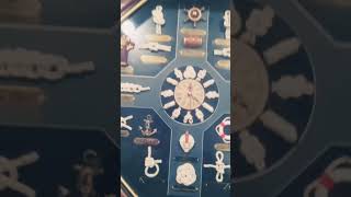 MARITIME MOMENT  MARLINSPIKE SEAMANSHIP CLOCK maritime sailing tallships navy usnavy [upl. by Kelwin119]