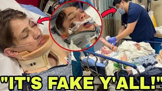 Nidal Wonder FAKED A CAR ACCIDENT For Views It was all A LIE 😱😳 With Proof [upl. by Notnarb]