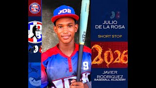 Julio De La Rosa SS 2026 2027 Class From Javier Rodriguez Baseball Academy Date video 26112024 [upl. by Hearsh]