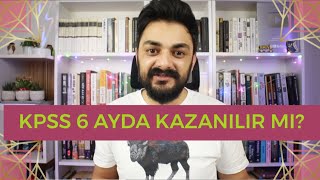 6 AYDA KPSS KAZANILIR MI KPSS 2022KPSS [upl. by Nylimaj]