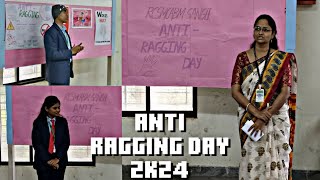 Anti Ragging Day 2024  RCSMCABMSangliantiraggingcollegesangliantiragging day  ugcindia [upl. by Annek]