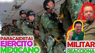 MILITAR COLOMBIANO Reacciona s CONVERTIRSE EN PARACAIDISTA DEL EJERCITO MEXICANO [upl. by Woolcott]