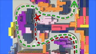 I Built a Track Where Each Shortcut You Take Moves The Finish Further Away [upl. by Hilde169]