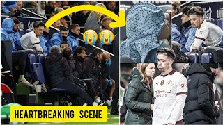 😭💔 Man city star JACK GREALISH BREAKS DOWN AFTER suffering injury in Man city vs Luton town match [upl. by Myrtia758]