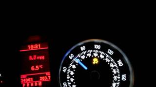 VW Golf 5 R32 with DSG and Launch Control 060 mph in 56 secs BRUTAL ACCELERATION [upl. by Lefton]