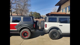 Bronco Hardtop TOR vs OEM [upl. by Enaej]