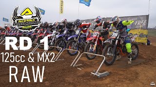 Acerbis Nationals 2022 Round 1  Culham MX  125 amp MX2 Classes Raw  FansEyeView [upl. by Sewoll]