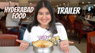 TRAILER HYDERABAD FOOD TOUR  Golgappa girl [upl. by Ralleigh]