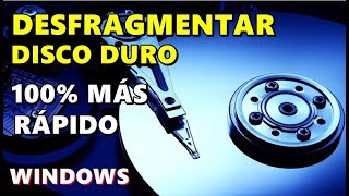 COMO DESFRAGMENTAR DISCO DURO EN WINDOWS 1087 100 MÁS RÁPIDO 2017 [upl. by Naujahs990]